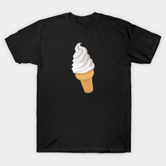 Ice Cream Cone T-Shirt by ElviaMontemayor